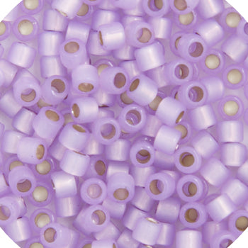 Miyuki Delica 11/0 Lilac Alabaster/Opal Silver, DB0629V