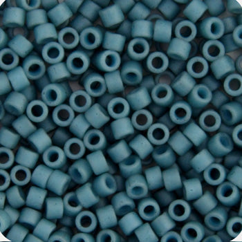Miyuki Delica 11/0 Grey Blue Opaque Matte-Dyed, DB0792V