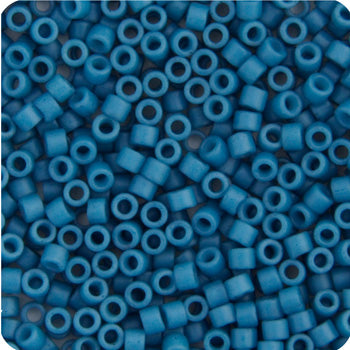Miyuki Delica 11/0 Capri Blue Opaque Matte-Dyed, DB0798V