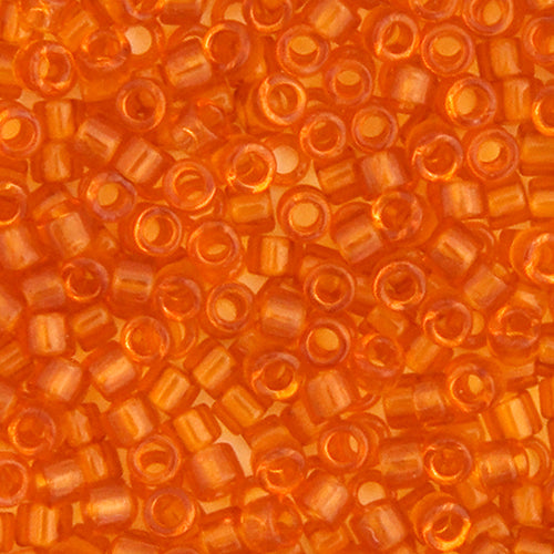 Delica 11/0 RD Marigold Transparent, 1101V
