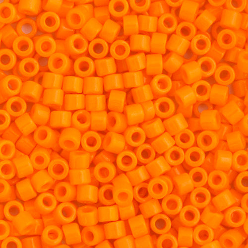 Delica 11/0 RD Orange Mandarin Opaque, 1133V