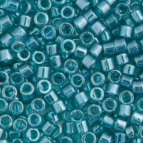 Delica 11/0 RD Teal Caribbean Transparent Luster, 1228V