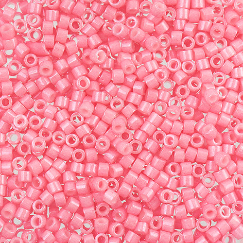 Delica 11/0 RD Pink Carnation Opaque Dyed, 1371V