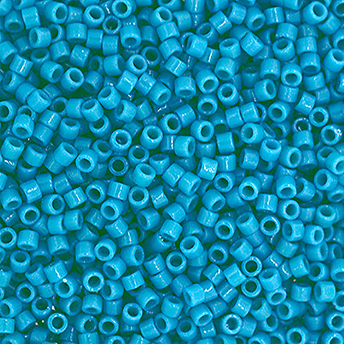 Delica 11/0 Duracoat Opaque Dyed Capri Blue, DB2133V