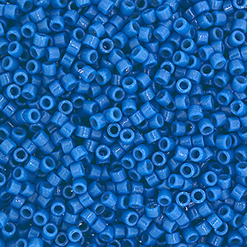 Delica 11/0 Duracoat Opaque Dyed Dusk Blue, DB2135V