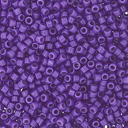 Delica 11/0 Duracoat Opaque Dyed Dark Mauve, DB2140V