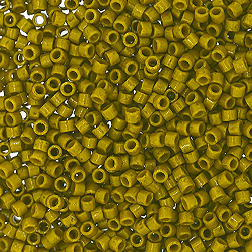 Delica 11/0 Duracoat Opaque Dyed Olive, DB2141V