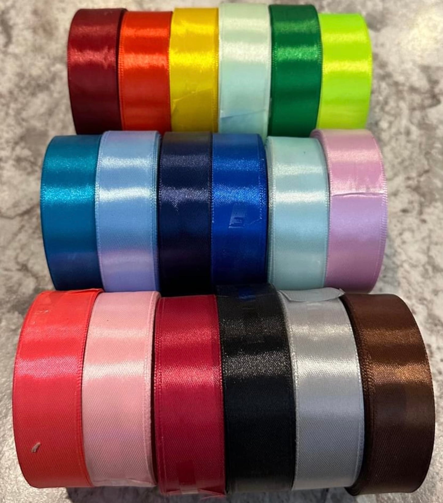 Satin Polyester Ribbon Roll 1.5In/3.8cm = 50Yards