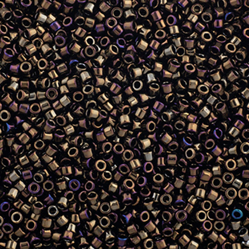 Delica 11/0 RD Brown Iris, DB0007V