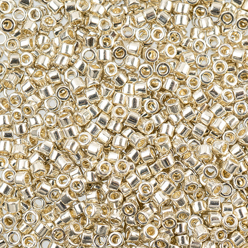 Delica 11/0 RD Silver Galvanized, 035V