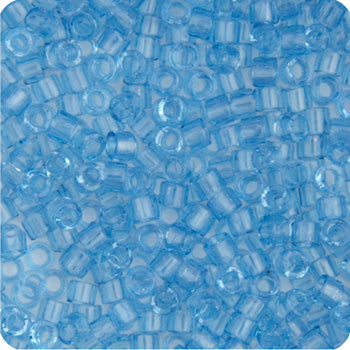 Delica 11/0 RD Blue Transparent Glazed Luster, DB0113V