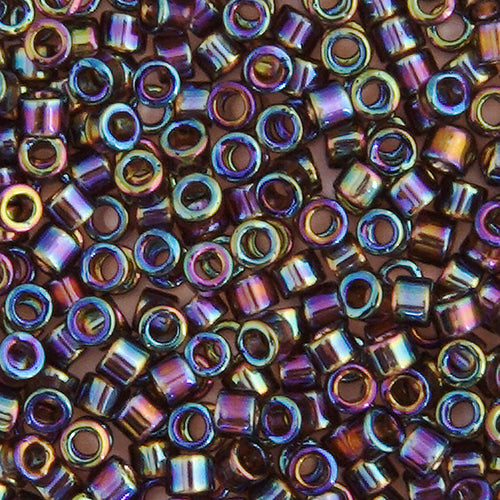 Delica 11/0 RD Bronze Transparent AB, DB0180V