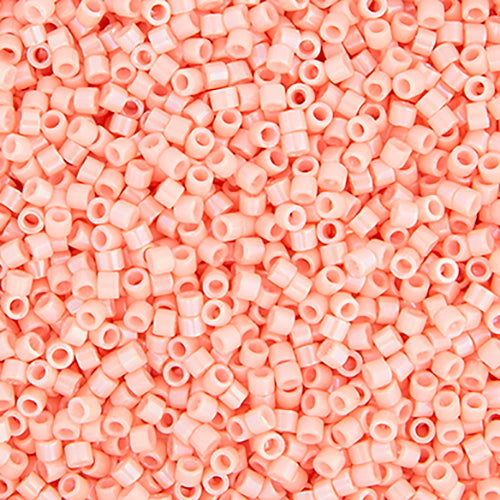 Delica 11/0 RD Peach Luster Opaque, 207V