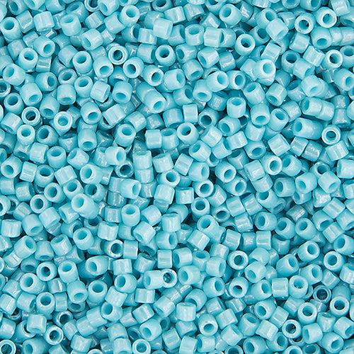 Delica 11/0 RD Light Aqua Glazed Luster, 217V