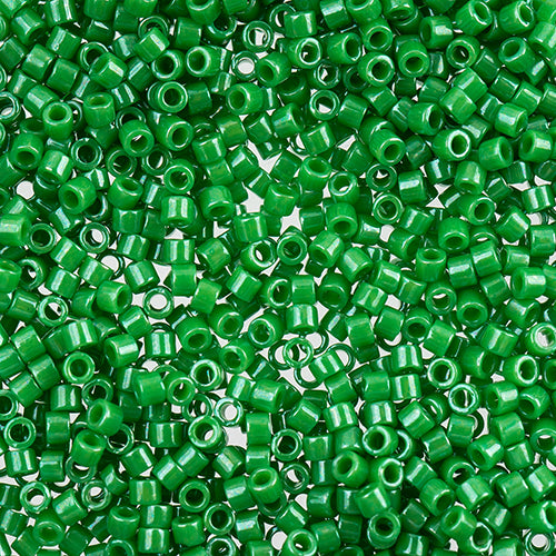 Delica 11/0 RD Green Kelly Dyed, 655V