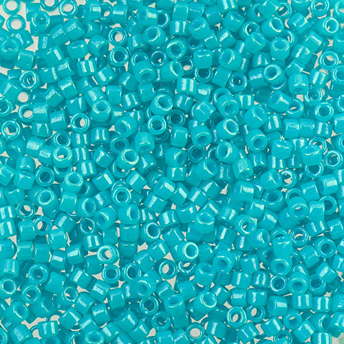 Delica 11/0 RD Turquoise Green Dyed, 658V