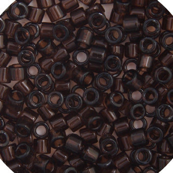 Delica Bead 11/0 Transparent Chocolate Brown, 715V