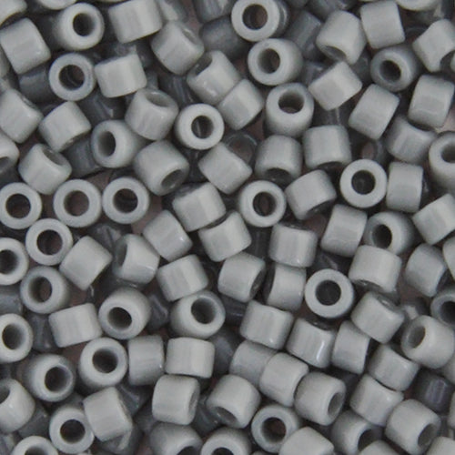 Delica 11/0 RD Grey Opaque, 731V