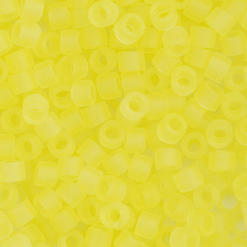 Delica 11/0 RD Yellow Transparent, 743V