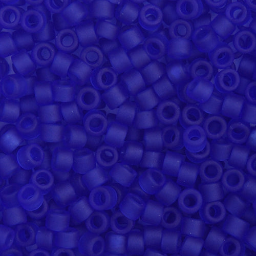 Delica 11/0 RD Transparent Cobalt Blue, 748V