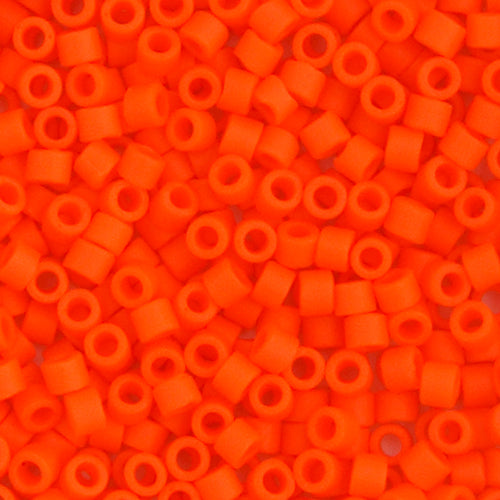 Delica 11/0 RD Orange Matt Opaque, 752V