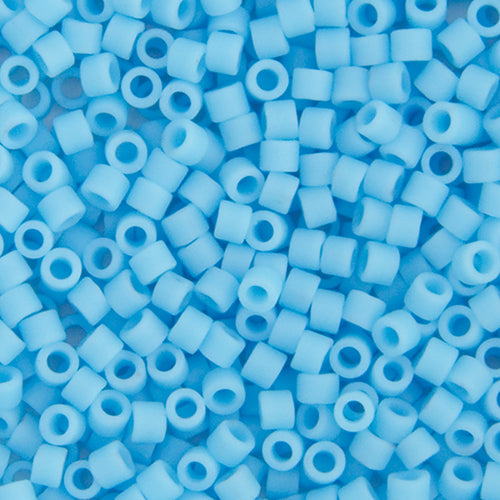 Delica 11/0 RD Turquoise Blue Opaque, 755V