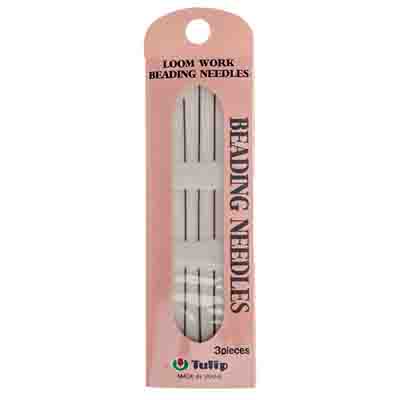 Tulip Loom work Beading Needles 3pcs