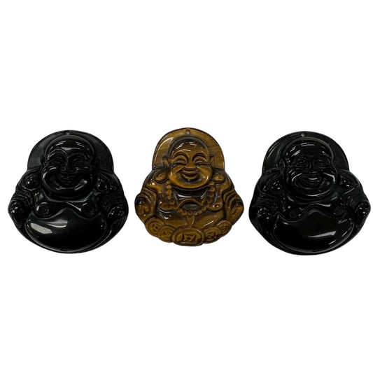 Natural Stone Buddha Pendant