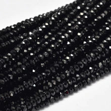 Black Spinel Natural Stone Beads