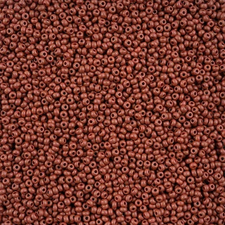 Czech Seed Beads 10/0 PermaLux Dyed Chalk Brown, 42106