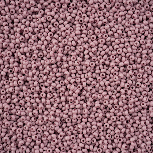 Czech Seed Bead 11/0 Plum Chalk Dyed Solgel, 43240B