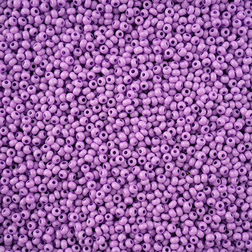 Czech Seed Bead 11/0 Grape Chalk Dyed Solgel, 43242B