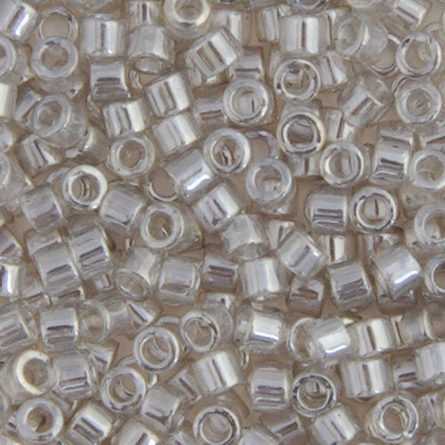 Delica 11/0 RD Pale Taupe Transparent Luster, 1477V