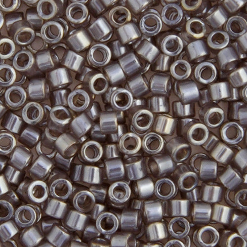 Delica 11/0 RD Taupe Transparent Luster, 1486V