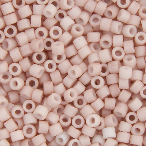 Delica 11/0 RD Pink Champagne Opaque Matte, 1515V