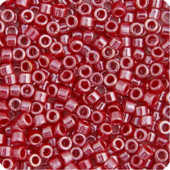 Delica 11/0 RD Red Cadillac Opaque Luster, 1564V