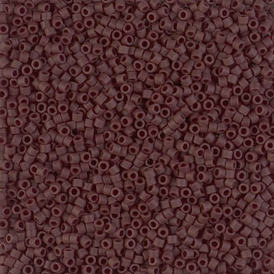 Delica 11/0 RD Espresso Opaque Matte, 1910V