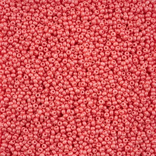 Czech Seed Beads 10/0 PermaLux Dyed Chalk Pink, 42108