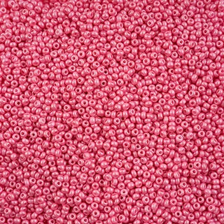 Czech Seed Beads 10/0 PermaLux Dyed Chalk Light Pink, 42109