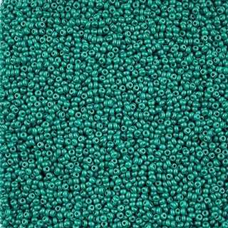 Czech Seed Beads 10/0 PermaLux Dyed Chalk Sea Green, 42116