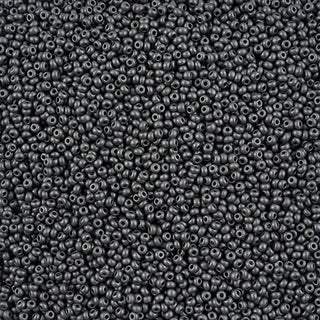 Czech Seed Beads 10/0 PermaLux Dyed Chalk Grey, 42121