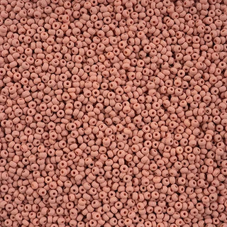 Czech Seed Beads 10/0 PermaLux Dyed Chalk Light Brown Matt, 42127