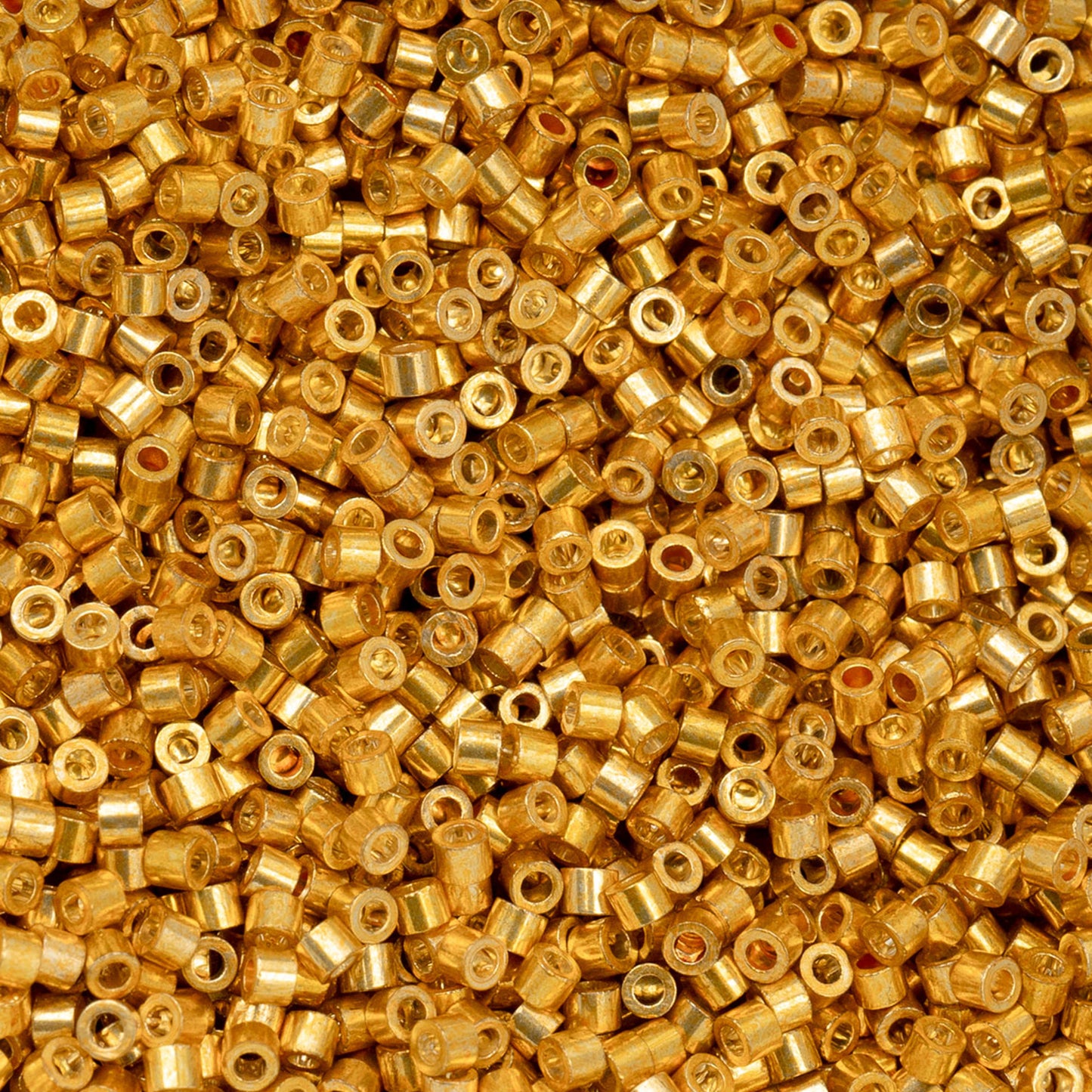 Cylin Beads 11/ Gold AB 25g Bag