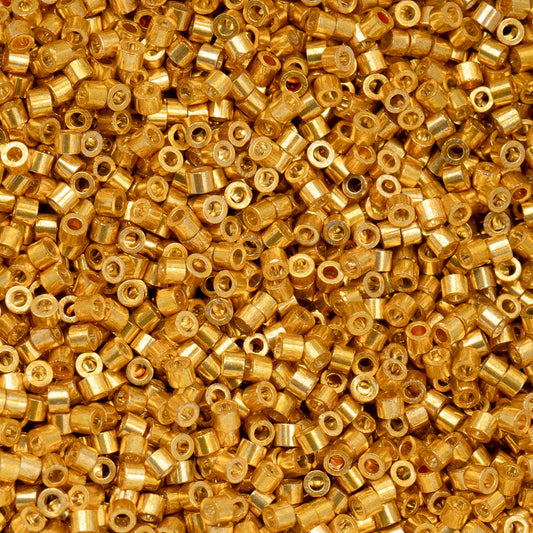 Cylin Beads 11/ Gold AB 25g Bag