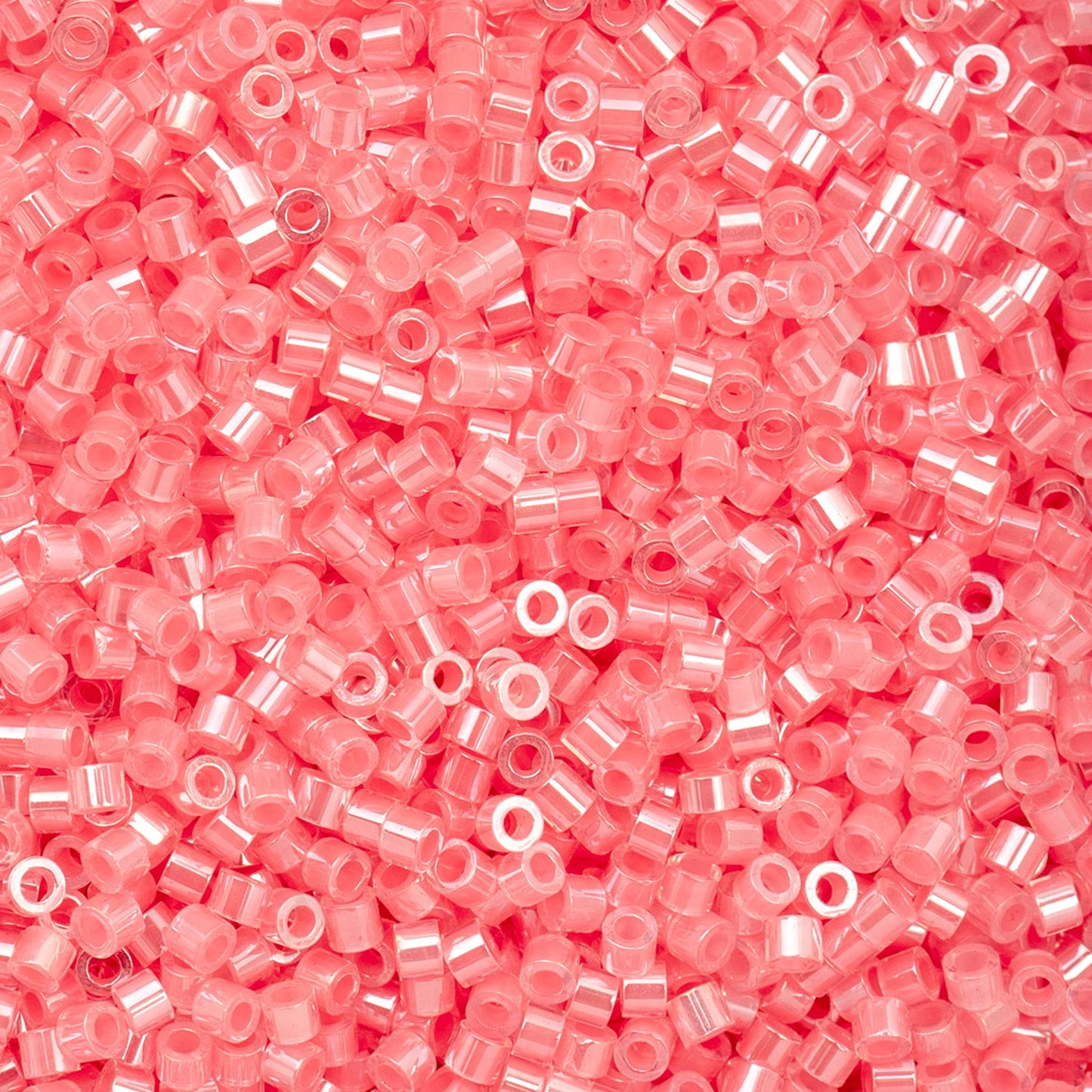 Cylin Beads 11/O Rose Pink AB Lined 25g Bag