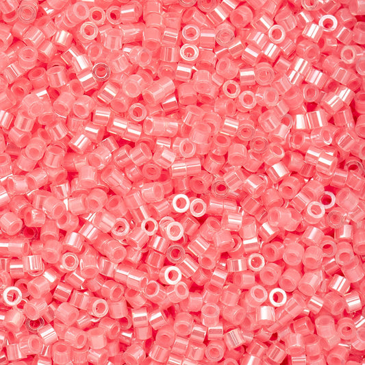 Cylin Beads 11/O Rose Pink AB Lined 25g Bag
