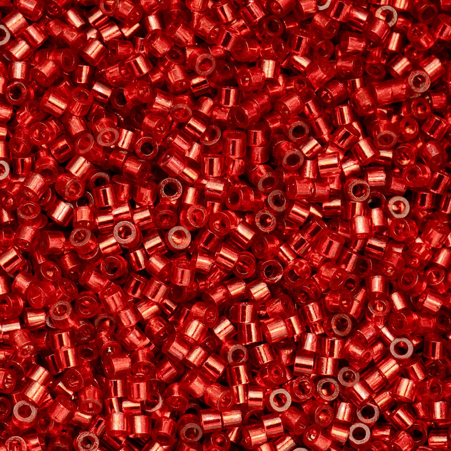 Cylin Beads 11/O Red S\L  25g Bag, 1040