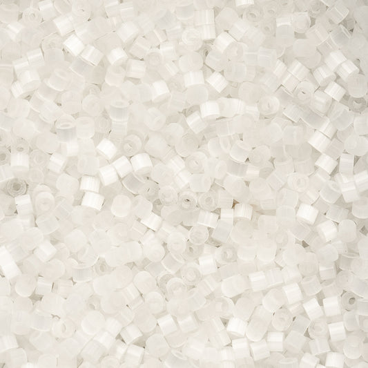 Cylin Beads 11/O Crystal Silk Satin 25g Bag, 1044