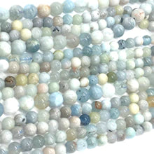 Aquamarine Medium Natural Stone Beads