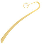 Bookmark Mini Plain 85mm Gold w/Jump Ring LF/NF, 006